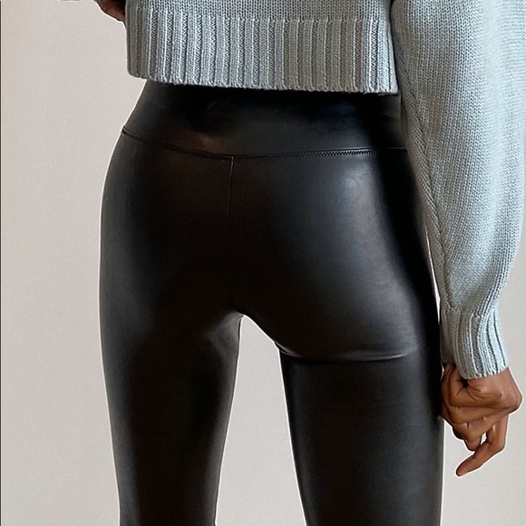 ARITZIA - WILFRED Daria Ankle Vegan Leather Pant - Picture 4 of 9